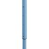 vidaXL Professional Folding Party Tent with 4 Sidewalls 3x4 m Steel Blue