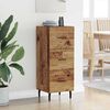 vidaXL Sideboard Old wood 34 x 34.5 x 90 cm Engineered wood