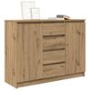 vidaXL Sideboard with Drawers Artisan Oak 100.5x35x76 cm Engineered Wood