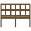vidaXL Bed Headboard Honey Brown 145.5x4x100 cm Solid Wood Pine