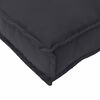 vidaXL Cushion Black 60 x 40 x 8 cm Oxford Fabric