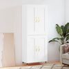 vidaXL Highboard White 69,5x34x180 cm Engineered Wood