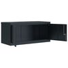vidaXL File Cabinet Anthracite 90x40x220 cm Steel