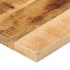 vidaXL Table Top 40x30x3.8 cm Rectangular Solid Wood Rough Mango