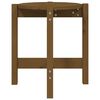 vidaXL Coffee Table Honey Brown Ø 42.5x45 cm Solid Wood Pine
