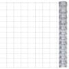 vidaXL Garden Fence Galvanised Steel 50x1.25 m Silver