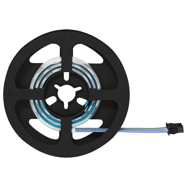 vidaXL LED Strip 4 pcs Black and Transparent 40 x 0.8 x 0.3 cm