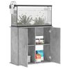 vidaXL Aquarium Stand Concrete Grey 81x36x73 cm Engineered Wood
