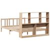 vidaXL Bookcase Bed without Mattress 120x200cm Solid Wood Pine