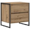 vidaXL Bedside Table with Drawer 2 pcs Artisian Oak 50 x 39.5 x 50 cm