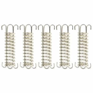 vidaXL Spring Lock | Silver and Gold | Stainless Steel (304) | Medium | Durable