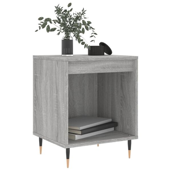 vidaXL Bedside Cabinets 2 pcs Grey Sonoma 40x35x50 cm Engineered Wood