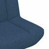 vidaXL Swivel Chair Blue 63 x 75 x 76 cm Fabric