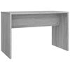 vidaXL Dressing Table Set with LED Grey Sonoma Engineered Wood