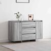 vidaXL Sideboard Grey Sonoma 120 x 41 x 75 cm Engineered Wood