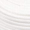 vidaXL Boat Rope Full White 10 mm 250 m Polypropylene