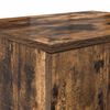 vidaXL Storage Cabinet 2 pcs Smoked Oak 118 x 41 x 40 cm