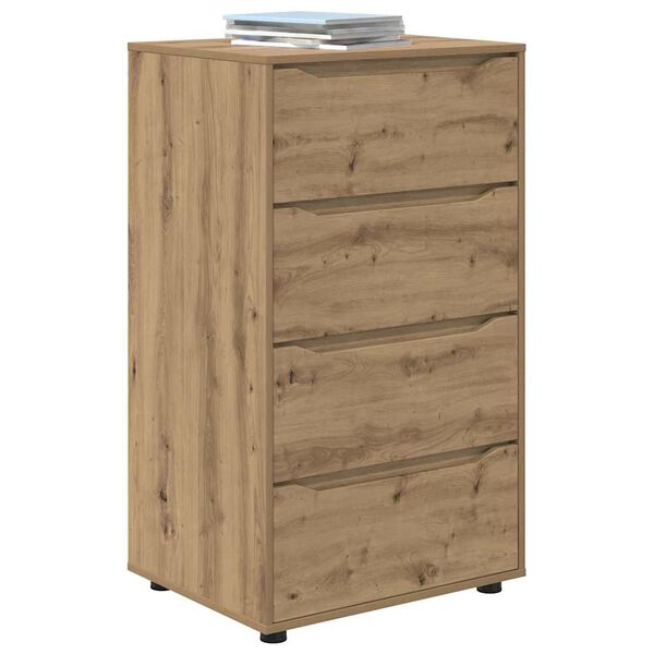 vidaXL Storage Cabinets 2 pcs Artisan Oak 60 x 48 x 105 cm