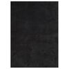 vidaXL Rug HUARTE Short Pile Soft and Washable Black 160x230 cm