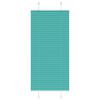 vidaXL Pleated Blind Petrol Green 60x100 cm Fabric Width 59,4 cm Polyester