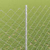 vidaXL Fence and Post Silver 1.4 x 10 m Steel