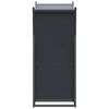 vidaXL Firewood Rack Anthracite 69.5x35x81 cm Cold-rolled steel