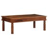vidaXL Coffee Table 110x60x40 cm Solid Wood Acacia