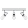 vidaXL Ceiling Spotlight White 38 x 6.5 x 11.5 cm Metal