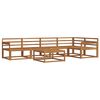 vidaXL Outdoor Sofa Set 6 pcs Natural Solid Acacia Wood