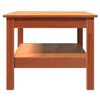 vidaXL Coffee Table Wax Brown 80x50x40 cm Solid Wood Pine