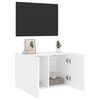 vidaXL TV Cabinet Wall-mounted White 60x30x41 cm