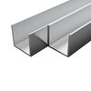 vidaXL Molding 4 pcs Aluminum