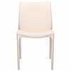 vidaXL Garden Chairs 2 pcs Cream 50x46x80 cm Polypropylene