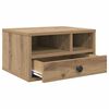 vidaXL Printer Stand Artisan Oak 40 x 32 x 24 cm Engineered Wood