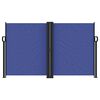 vidaXL Retractable Side Awning Blue 140x1000 cm