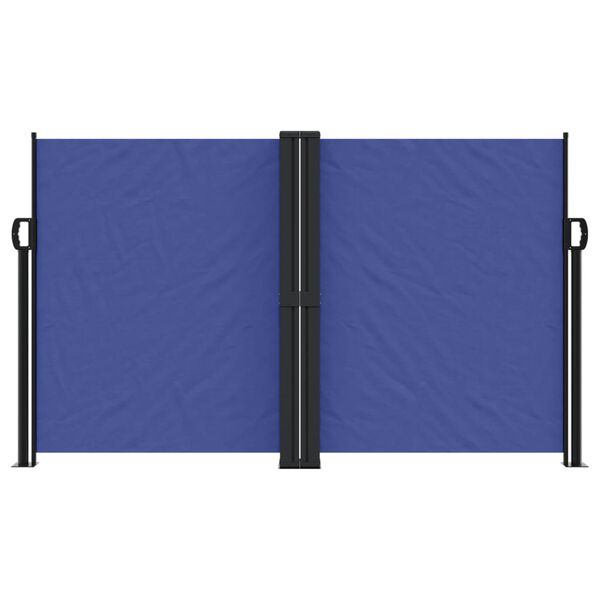 vidaXL Retractable Side Awning Blue 140x1000 cm