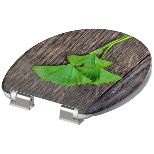 SCHÜTTE Toilet Seat with Soft-Close GINKGO & WOOD
