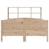 vidaXL Bookcase Bed without Mattress 120x190 cm Small Double Solid Wood Pine