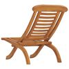 vidaXL Folding Garden Chair Solid Teak Wood