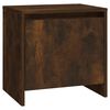 vidaXL Bedside Cabinets 2 pcs Smoked Oak 45x34x44.5 cm Engineered Wood