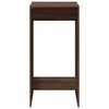 vidaXL Bar Table Brown Oak 51x50x103.5 cm Engineered Wood