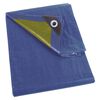 Perel Tarpaulin 5x8 m Blue and Khaki