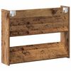 vidaXL Shoe Cabinet 2 pcs Old wood 80 x 18 x 60 cm Engineered Wood