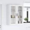 vidaXL Kitchen Cabinet Kalmar High Gloss White 80 x 31 x 100 cm