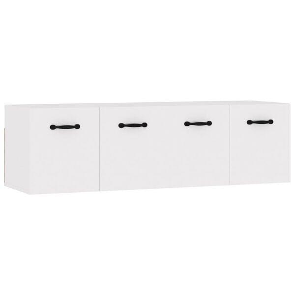 vidaXL Wall Cabinets 2 pcs White 80x35x36.5 cm Engineered Wood