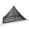 vidaXL Inner Tent with Roof with Storage Black 240 x 160 x 133 cm Mesh