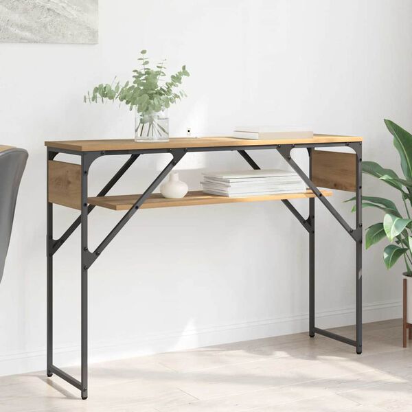 vidaXL ConsoleTable Artisan Oak 105x30x75cm Engineered Wood