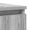 vidaXL Sideboard with Drawers Grey Sonoma 100.5x35x76 cm Engineered Wood