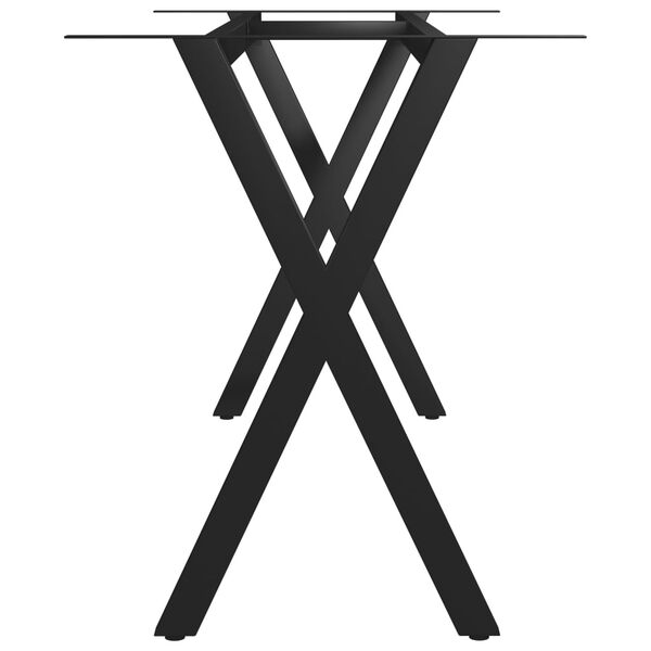 vidaXL Dining Table Leg X-Frame 160x70x72 cm