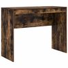 vidaXL Desk Smoked Oak 100 x 40 x 76 cm